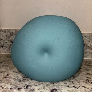Large Sand Dollar Decorative Vase - Sea Green (Pair)